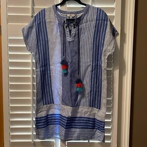 Vineyard Vine Linen Coverup dress, size 6